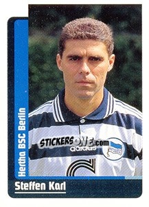 Sticker Steffen Karl - German Fussball Bundesliga 1998-1999 - Panini