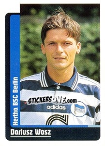 Cromo Dariusz Wosz - German Fussball Bundesliga 1998-1999 - Panini