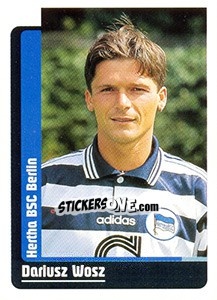Sticker Dariusz Wosz - German Fussball Bundesliga 1998-1999 n. 283 - Panini