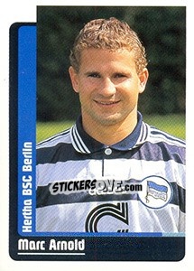 Cromo Marc Arnold - German Fussball Bundesliga 1998-1999 - Panini