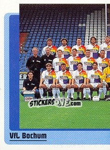 Sticker Mannschaftshälfte - German Fussball Bundesliga 1998-1999 - Panini