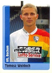 Cromo Tomasz Waldoch - German Fussball Bundesliga 1998-1999 - Panini