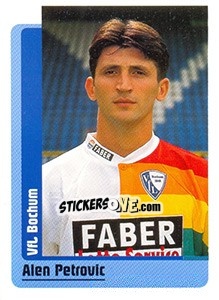 Sticker Alen Petrovic - German Fussball Bundesliga 1998-1999 - Panini