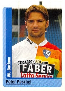 Sticker Peter Peschel - German Fussball Bundesliga 1998-1999 - Panini