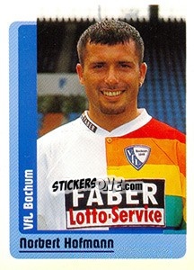 Sticker Norbert Hofmann - German Fussball Bundesliga 1998-1999 - Panini