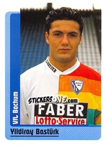 Figurina Yildiray Bastürk - German Fussball Bundesliga 1998-1999 - Panini