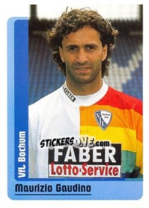 Sticker Maurizio Gaudino - German Fussball Bundesliga 1998-1999 - Panini