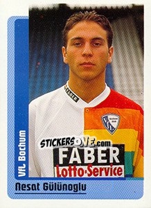 Sticker Nesal Gülünoglu - German Fussball Bundesliga 1998-1999 - Panini