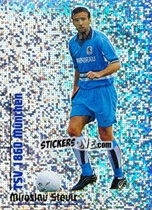 Sticker Miroslav Stevic - German Fussball Bundesliga 1998-1999 - Panini