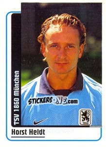 Cromo Horst Heldt - German Fussball Bundesliga 1998-1999 - Panini