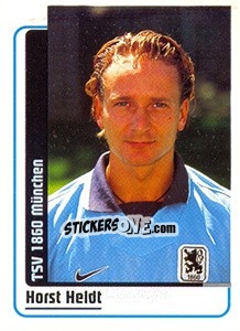 Figurina Horst Heldt - German Fussball Bundesliga 1998-1999 - Panini