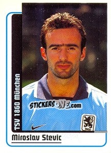 Cromo Miroslav Stevic - German Fussball Bundesliga 1998-1999 - Panini