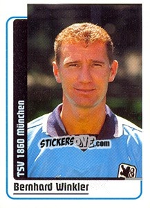 Sticker Bernhard Winkler - German Fussball Bundesliga 1998-1999 - Panini