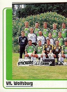 Figurina Mannschaftshälfte - German Fussball Bundesliga 1998-1999 - Panini