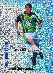 Cromo Andrzej Juskowiak - German Fussball Bundesliga 1998-1999 - Panini