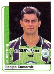 Cromo Marijan Kovacevic - German Fussball Bundesliga 1998-1999 - Panini