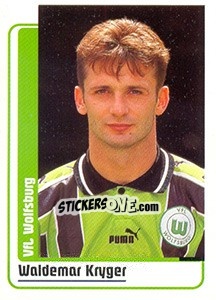 Sticker Waldemar Kryger - German Fussball Bundesliga 1998-1999 - Panini
