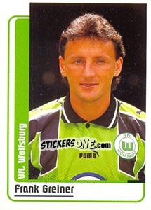 Sticker Frank Greiner - German Fussball Bundesliga 1998-1999 - Panini