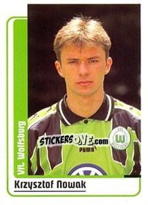 Sticker Krysztof Nowak - German Fussball Bundesliga 1998-1999 n. 361 - Panini