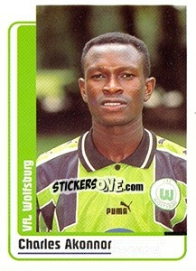 Figurina Charles Akonnor - German Fussball Bundesliga 1998-1999 - Panini