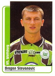 Sticker Dragan Stevanovic - German Fussball Bundesliga 1998-1999 n. 367 - Panini