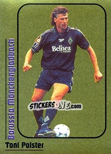 Sticker Toni Polster - German Fussball Bundesliga 1998-1999 - Panini
