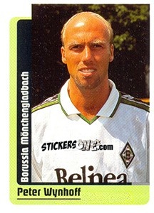 Figurina Peter Wynhoff - German Fussball Bundesliga 1998-1999 - Panini