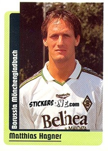 Cromo Matthias Hagner - German Fussball Bundesliga 1998-1999 - Panini