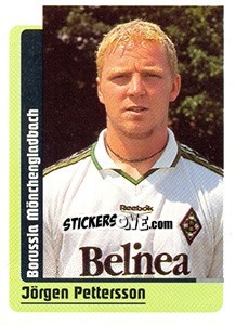 Sticker Jörgen Pettersson - German Fussball Bundesliga 1998-1999 - Panini