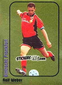 Sticker Ralf Weber - German Fussball Bundesliga 1998-1999 - Panini