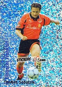 Sticker Thomas Sobotzik - German Fussball Bundesliga 1998-1999 - Panini
