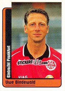Sticker Uwe Bindewald - German Fussball Bundesliga 1998-1999 - Panini