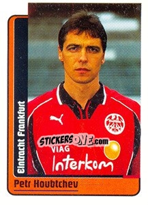 Sticker Petr Houbtchev - German Fussball Bundesliga 1998-1999 - Panini