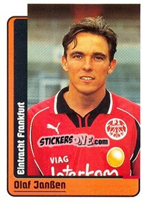 Sticker Olaf Janßen - German Fussball Bundesliga 1998-1999 - Panini