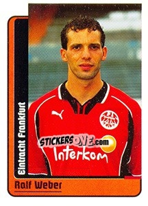 Sticker Ralf Weber - German Fussball Bundesliga 1998-1999 - Panini