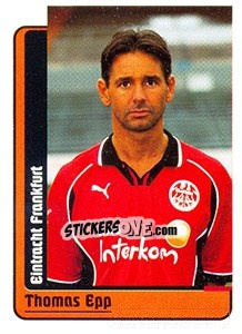 Cromo Thomas Epp - German Fussball Bundesliga 1998-1999 - Panini