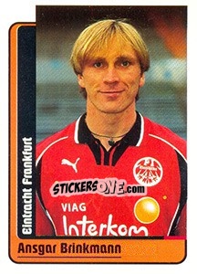 Cromo Ansgar Brinkmann - German Fussball Bundesliga 1998-1999 - Panini