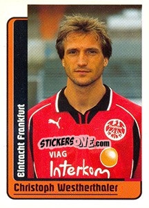 Cromo Christoph Westherthaler - German Fussball Bundesliga 1998-1999 - Panini