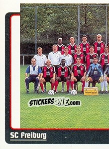 Sticker Mannschaftshälfte - German Fussball Bundesliga 1998-1999 n. 421 - Panini