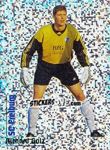 Cromo Richard Golz - German Fussball Bundesliga 1998-1999 - Panini