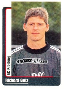 Cromo Richard Golz - German Fussball Bundesliga 1998-1999 - Panini