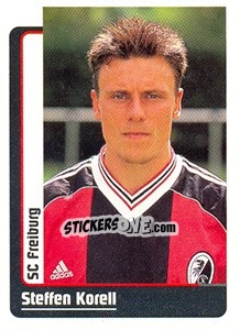 Sticker Steffen Korell - German Fussball Bundesliga 1998-1999 - Panini