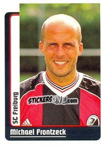 Sticker Michael Frontzeck - German Fussball Bundesliga 1998-1999 - Panini