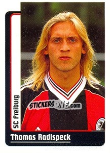 Sticker Thomas Radlspeck - German Fussball Bundesliga 1998-1999 - Panini
