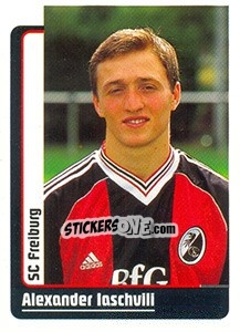 Sticker Alexander Iaschvili - German Fussball Bundesliga 1998-1999 - Panini