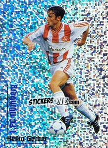 Sticker Heiko Gerber - German Fussball Bundesliga 1998-1999 - Panini