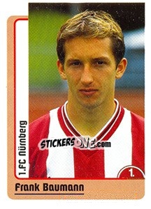 Sticker Frank Baumann - German Fussball Bundesliga 1998-1999 - Panini