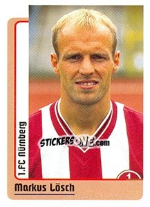 Sticker Markus Lösch - German Fussball Bundesliga 1998-1999 - Panini