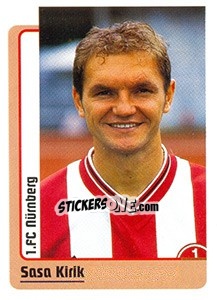 Sticker Sasa Kirik - German Fussball Bundesliga 1998-1999 - Panini