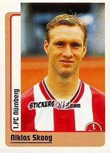 Sticker Niklas Skoog - German Fussball Bundesliga 1998-1999 - Panini